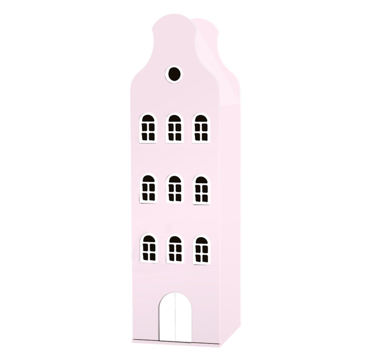 Armoire maison Amsterdam cloche - Rose pastel